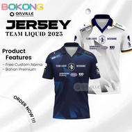 ((FREE CUSTOMIZATION))Latest Team Liquid Home Away Jersey 2025 Team Liquid MLBB ID/PH MPL S15 Free N