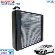 คอยล์เย็น มาสด้า3 2005 - 2012 พ.ศ. 2548 ถึง 2555  (โฉม BK) EVA0183 EVAPORATOR Mazda3 ( 05 - 12 1.6cc