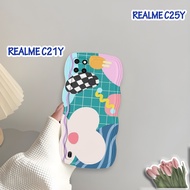 Wave Soft Case hp REALME C21Y - REALME C25Y - REALME C21Y Casing - REALME C25Y - Espa.id - Fashion C