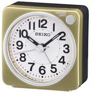 SEIKO Desk Alarm Clock With Snooze &amp; Light QHE118G