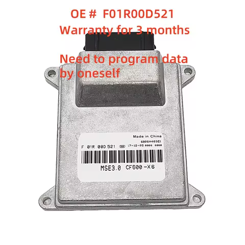 High quality F01R00D521 MSE3.0 CF600-X6 F01RB0D521 Engine Computer Board ECU for CFMOTO Motor Boat
