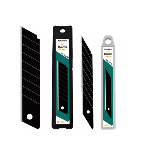 10//30/50PCS Replaceable Knife Blade 18mm/9mm Width SK5 Material For Home School Supplied Art Craft 