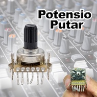 Mini Potentiometer 6 pin B50k Stereo Leg 6 Straight Potentio Meter B503