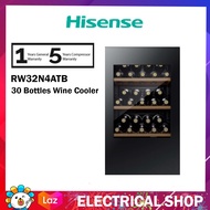 Hisense RW32N4ATB Wine Cooler 30 Bottles LED Lighting Wine Cellar / Fridge / wine chiller