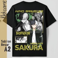 Sakura Haruka Anime Wind Breaker T-Shirt