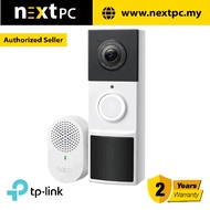 [Ready Stock] TP-Link Tapo D210 Tapo 2K 3MP Wifi Video Doorbell Camera / 2 Years Warranty