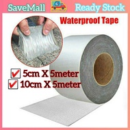 ✨Aluminium Foil✨Butyl Self Adhesive Waterproof Tape Repair Roof Pipe Pelekat Gam Bumbung Atap Kolam 