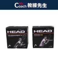 [Mr. Coach] HEAD Squash Championship Ball Double Yellow Dot Beginner Single Yellow Dot Advanced 2873