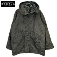 ALPHA Industries 20024-76 卡其色 N-3B 飛行夾克，M 碼 [二手]