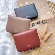 現貨🔥APC josh wallet  奶茶灰啡色/黑色/復古啡 燙字款/壓印款