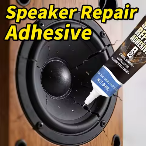 Speaker Repair Adhesive-for Subwoofer Damage,Speaker Cracks,Scratches on Acoustic Foam Edges,Repair