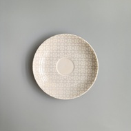 Aoi China Ceramic Plate/Snack (Ø 15.6 Cm.) [Secondhand]