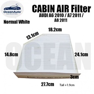 2010 AUDI A6 / 2011 A7 / 2011 A8 Cabin Air Filter β’ WHITE & BLACK Vehicle Cabin Air Filter