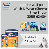 Dulux Interior Wall Paint - Fine Silver (30BB 62/004)  - 1L / 5L