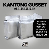 (1 Pcs) Aluminum Bag Gusset | Sealing Packaging Bag | Gusset Coffee Bag Aluminum Bag