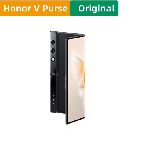 Original Honor V Purse Mobile Phone 7.71" Folded Screen 50.0MP Camera 4500mAh 35W Charge Snapdragon 