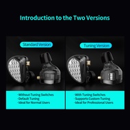 KZ Sonata 28 phần cảm đối xứng Trong tai nghe đeo tai Điều Chỉnh Tai Nghe Hifi IEM Với 784-Core mạ b