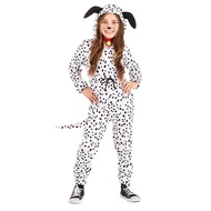 101 Dalmatian Dog Spotted Puppy Children cos Costume Christmas Costume Animal Role Playing
