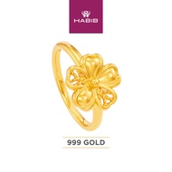 HABIB 999/24K Yellow Gold Ring 9GR01140625