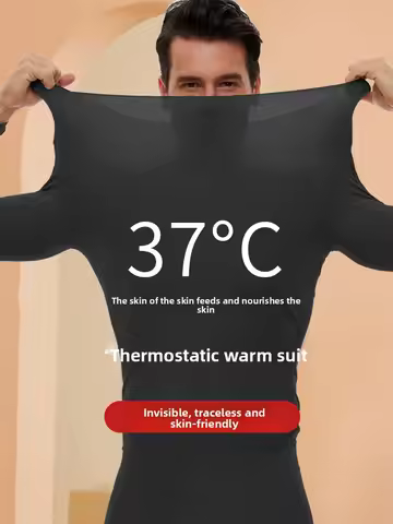 2025Ultra-Thin Heattech Intimates Men 37 Degrees Constant Temperature Heating Underwear Long Johns