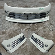 JDM Original Used Front Bumper Autech Depan Spoiler Lip Skirt Skirting Bahn Brechen V2 Fog Lamp Niss