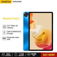 【Garansi 100% ori】Realme pad2 Tablet Murah 16GB RAM+512GB ROM 11.5"120Hz 2KDisplay" FHD+8800mAH Gara