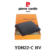 Pierre Cardin (ปีแอร์ การ์แดง) กระเป๋าธนบัตร กระเป๋าสตางค์เล็ก  กระเป๋าสตางค์ผู้ชาย กระเป๋าหนัง กระเป๋าหนังแท้ รุ่น YDM22-C พร้อมส่ง ราคาพิเศษ