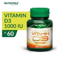 Nutrimax Vitamin D3 1000 IU - 60's - Meets Vitamin D Needs