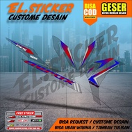 Striping aerox new old 155 transparent sticker nvx racing motif tiland yamaha nvx vietnam 21