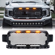 Gobison 2018 2019 2020 Accessories Raptor Bodykit Parts Front Bumper Grille For FORD F150 Car Grille