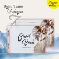 Guest Book, Aesthetic Wedding Guest Book, Indonesia, Beautiful, Elegant, Express Without PO