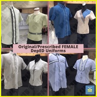 ╝  ● ◧ Original / Prescribed DepED Teacher's Uniform for WOMEN'S *by SET* (Men's Uniform - Differe