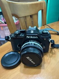 Nikon EM film Camera with len