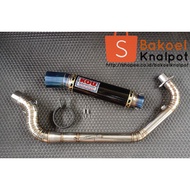 KOU MAHACHAI LC135 Exhaust Y15 Exhaust/ Y15ZR Exhaust/ RS150 Exhaust/ Exhaust/ SUZUKI Raider150