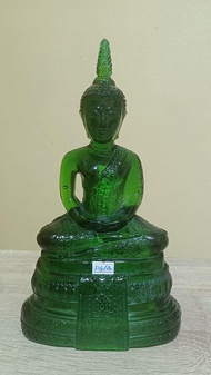 No. PG/4 ตัก5.3" พิมพ์หน้าตุ๊กตาใหญ่ผ้าทิพย์เต็ม พระบูชา พระแก้วมรกต 25 พุทธศตวรรษ ปี พ.ศ.2500 (บล็อ