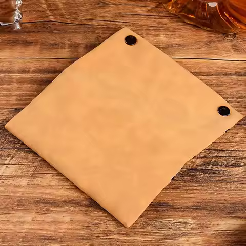 Frosted Leather Tobacco Lighter Pouch Foldable Smoking Accessorie Tobacco Storage Bag Portable Tobac