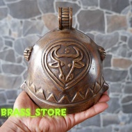 Jumbo cow kluntung large cow kluntung brass bell door bell
