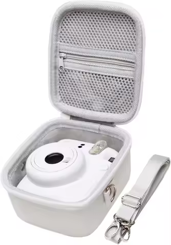 LTGEM Case Compatible with Fujifilm Instax Mini 12/11 / 10/9 / 8/7 / 7+ Instant Camera and FUJIFILM 