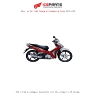 Plastic Set - Cover - Cover for HONDA Future 125 Year 2012 Red R340 X7,X8-A
