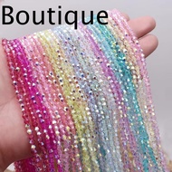 10pcs Bicone Crystal Beads, Colorful DIY Loose Spacer Beads,  4mm Glass Austria Faceted Crystal Bead