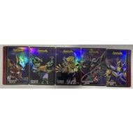 odenya seiya card R 011-015 Complete 5 Cards Very Beautiful