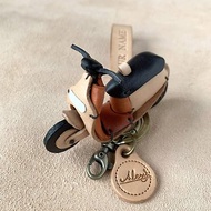 GOGORO3代-復刻造型鑰匙圈 (可選色) 真皮植鞣 皮革鑰匙圈 吊飾