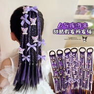 Spot Kuromi aksesori rambut budak perempuan tali kepala versi Korea Manis Tinju Berikat Tinggi Berik