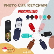 [SG Seller] Personalised Photo Car Keychain | Customised Birthday Gifts For Him | Christmas Gift