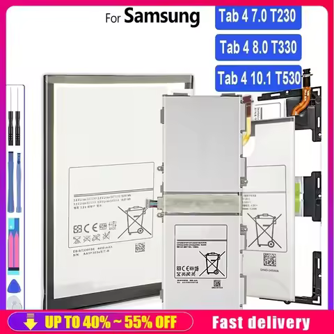 Tablet Battery For Samsung GALAXY Tab 4 7.0 8.0 10.1 SM T530 T531 T535 T330 T331 T335 T230 T231 T235