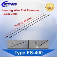 MESIN 3mm Wide WIRE HEATING for HAND IMPULSE SEALER Machine TYPE FS-400 (3cm] Length 44.5cm