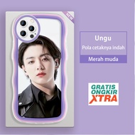 Apple iPhone 15 Plus Mini Pro Max Phone Case Jeon Jung Kook BTS Pattern Colorful Wave Limit CUSTOM SOFTCASE hp jelly cassing Casing oftcase Accessories