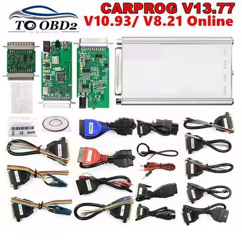 New Release V13.77 CARPROG V8.21 Online Version V10.93 Car ECU Repair Tool Car Prog Perfect Add Auth