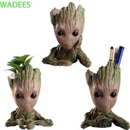 WADEES Groot Flower Pot For Kids Home Decor Pen Pot Garden Planter For Gift Groot Model Toys