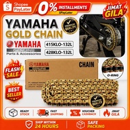 READY STOCK RANTAI O RING YAMAHA CHAIN 428 ORING GOLD 428 O RING CHAIN RANTAI ORING 428 RANTAI